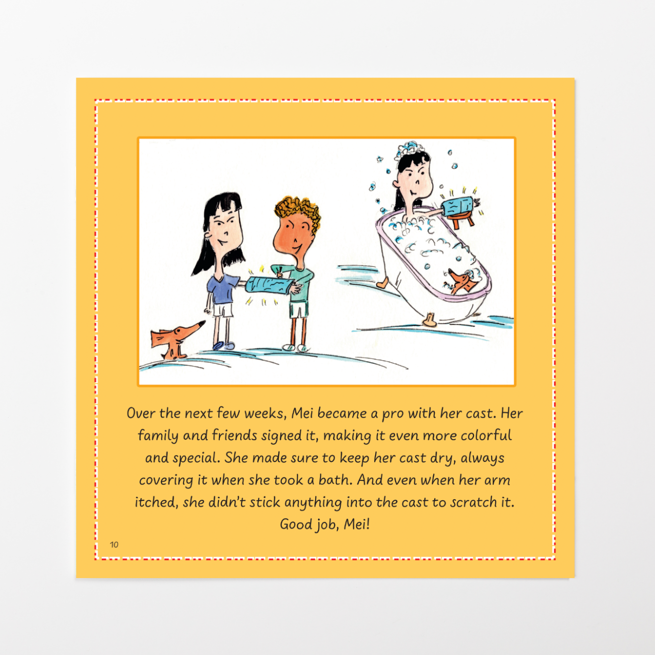 Broken Bones: Mei and the Monkey Bars