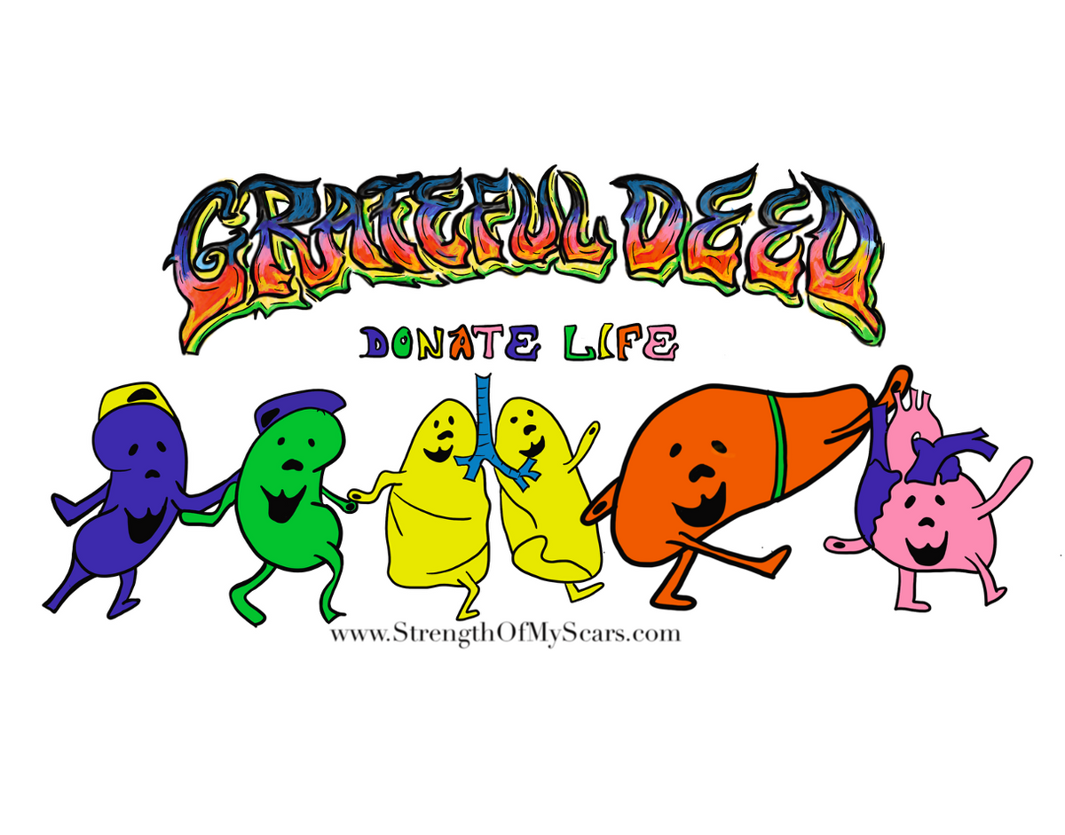 Grateful Deed 4&quot; Sticker