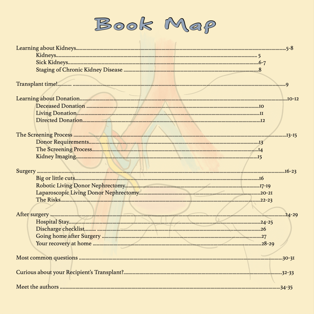 Digital PDF Edition—So you want to donate a Kidney...A guide to Living Donor Kidney Transplant