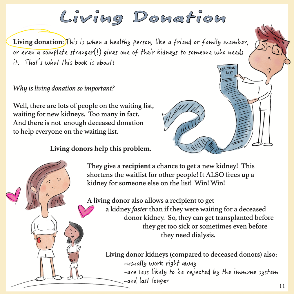 Digital PDF Edition—So you want to donate a Kidney...A guide to Living Donor Kidney Transplant
